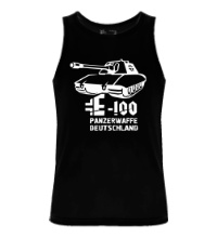 Мужская майка E-100 Panzerwaffe