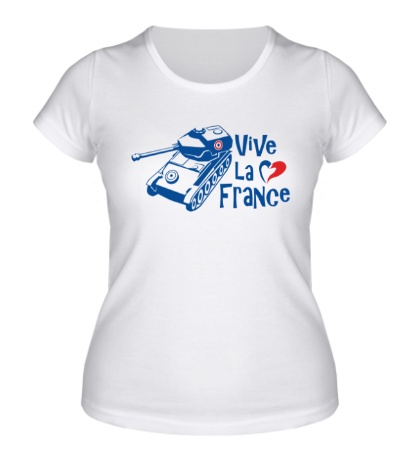 Женская футболка AMX 12t Viva la France