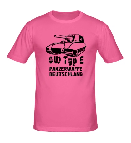 Мужская футболка GW Typ E Panzerwaffe