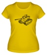 Женская футболка «Танк Чаффи» - Фото 1