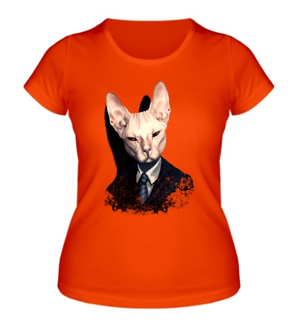 Женская футболка Mr Cat