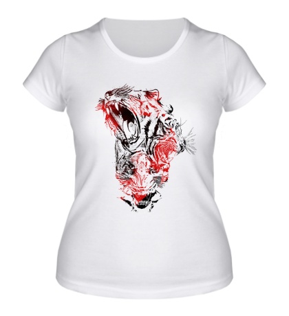 Женская футболка «Tiger Souls»