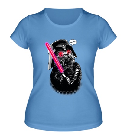 Женская футболка Darth Meow