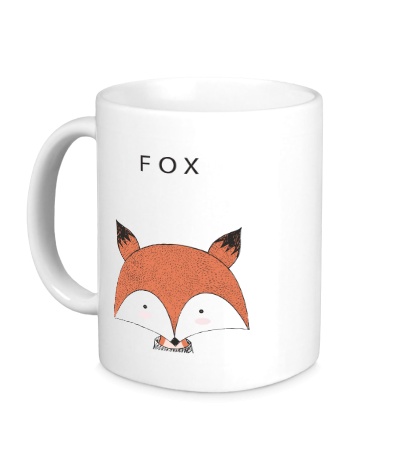 Керамическая кружка FOX