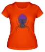 Женская футболка «Фиолетовый паук» - Фото 1