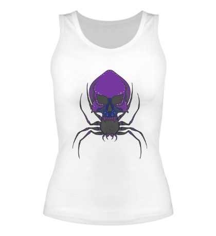 Женская майка «Фиолетовый паук»