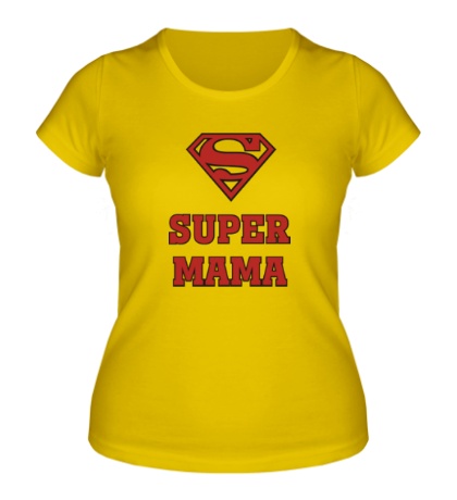 Женская футболка «Super Мама»