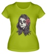 Женская футболка «Девушка зомби» - Фото 1