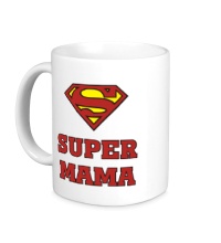 Керамическая кружка Super Мама
