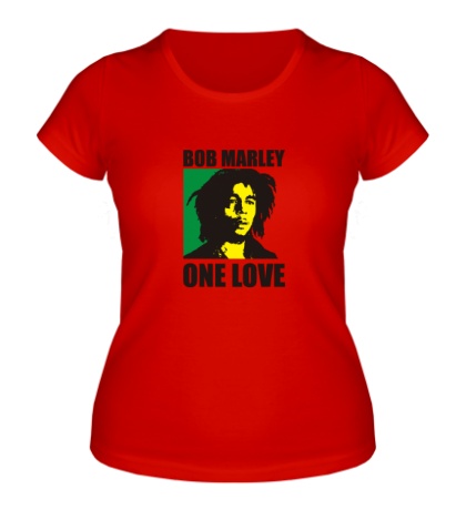 Женская футболка Bob Marley: One Love