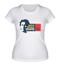 Женская футболка Ayrton Senna: 20 anos