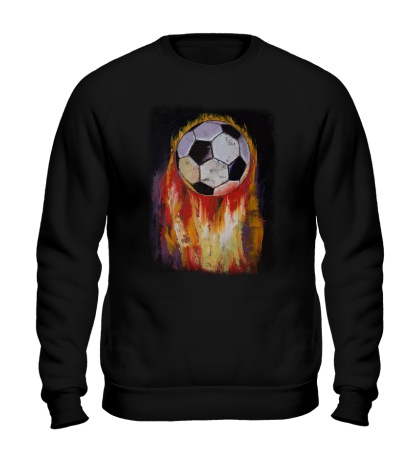 Свитшот «Огненный футбол»