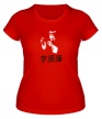 Женская футболка «Брюс Ли: каратэ» - Фото 1