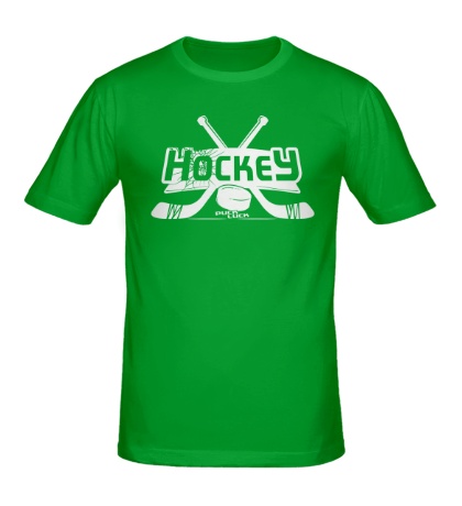 Мужская футболка Hockey Puck Luck