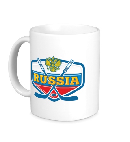 Керамическая кружка Hockey Russia