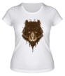Женская футболка «Таинственный медведь» - Фото 1