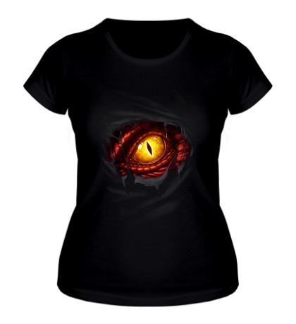 Женская футболка Глаз дракона