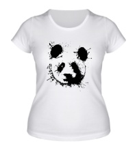 Женская футболка Силуэт панды