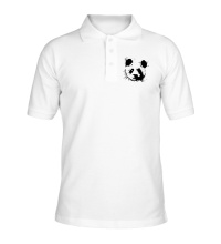 Рубашка поло Силуэт панды