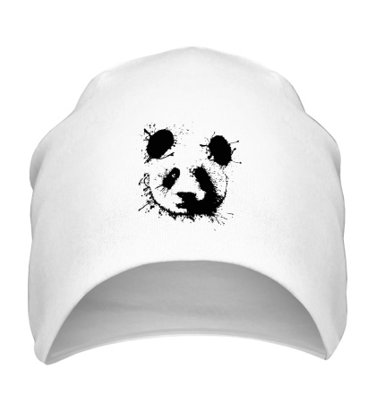 Шапка «Силуэт панды»