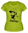 Женская футболка «Фидель Кастро» - Фото 1