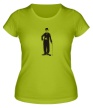 Женская футболка «Чарли Чаплин» - Фото 1