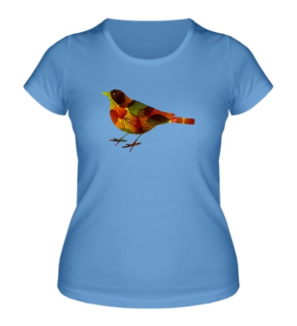 Женская футболка Осенния птица