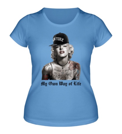 Женская футболка Marilyn Tattoo