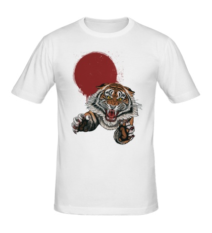 Мужская футболка Тигр в ярости - купить в интернет-магазине