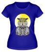 Женская футболка «Сова под солнцем» - Фото 1