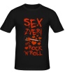 Мужская футболка «Sex, zveri & rock-n-roll» - Фото 1
