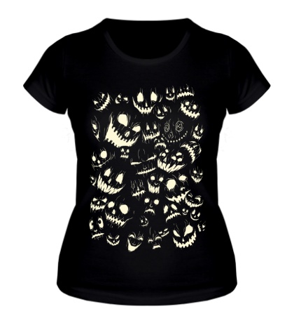 Женская футболка Комната призраков, свет