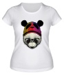 Женская футболка «Панда в очках» - Фото 1