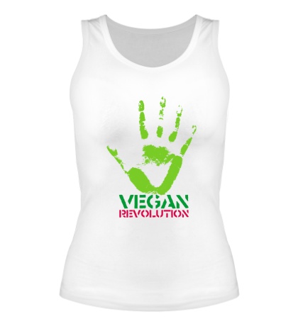 Женская майка «Vegan Revolution»