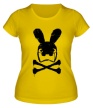 Женская футболка «Зайка-пират» - Фото 1