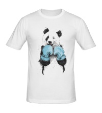 Мужская футболка Панда-боксер