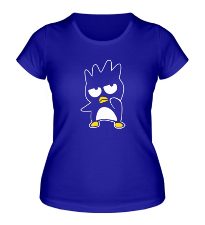 Женская футболка Угрюмый пингвин