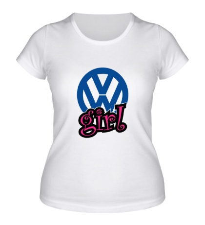 Женская футболка VW Girl