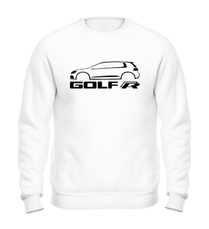 Свитшот VW Golf R silhouette