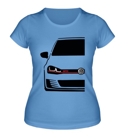 Женская футболка «VW MK7 GTI Big»