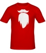 Мужская футболка «Борода Санты» - Фото 1