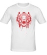 Мужская футболка «Рёв тигра» - Фото 1