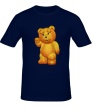 Мужская футболка «Медведь Тедди» - Фото 1