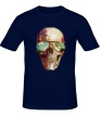 Мужская футболка «Летний череп» - Фото 1
