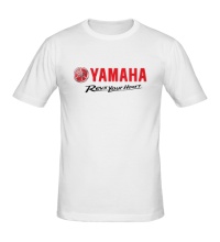 Мужская футболка Yamaha: Revs your heart