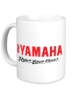 Керамическая кружка «Yamaha: Revs your heart» - Фото 1