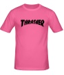 Мужская футболка «Thrasher skate life» - Фото 1