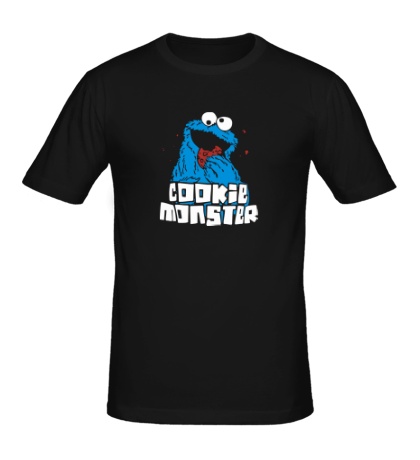 Мужская футболка Cookie Monster