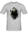 Мужская футболка «Панда гангстер» - Фото 1