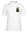 Рубашка поло «Довольный ленивец» - Фото 1